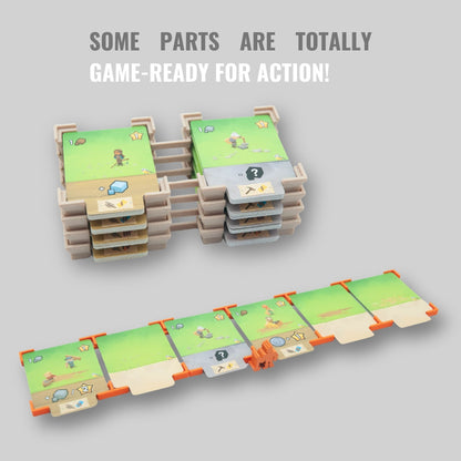 Little Town - board game insert