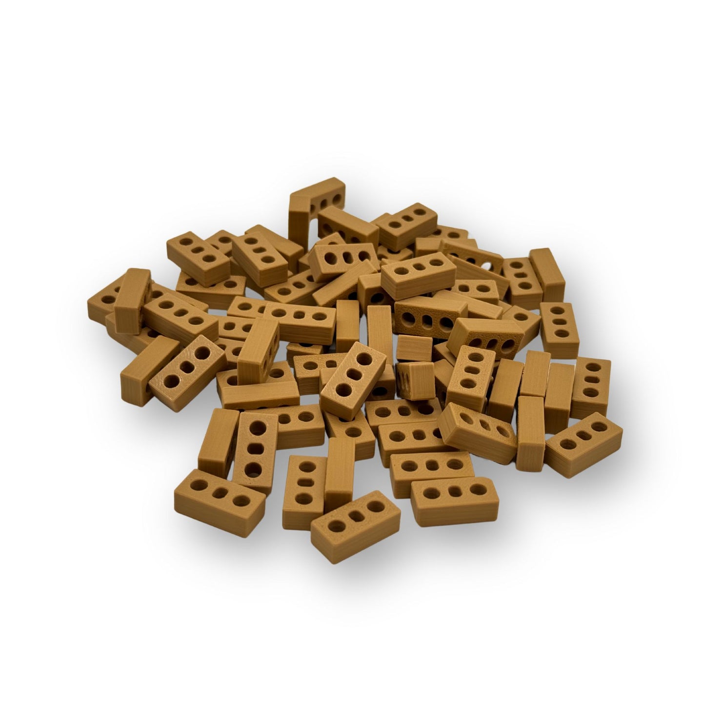 Brick - Upgraded tokens for board games - 10 pcs