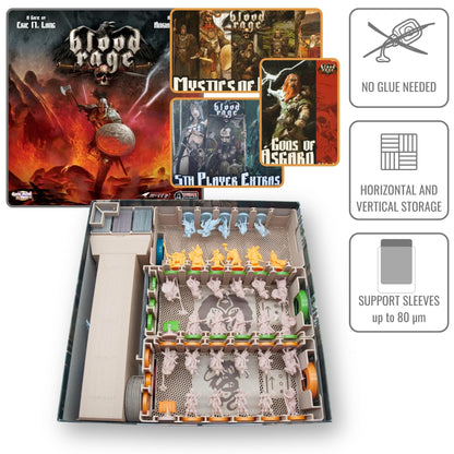 Blood Rage - board game insert