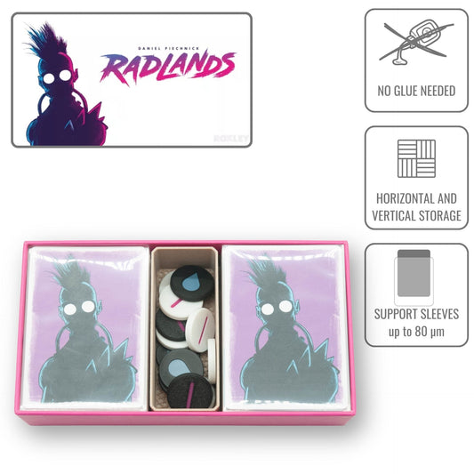 Radlands - board game insert