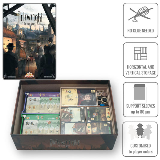 Arkwright: The Card Game - board game insert