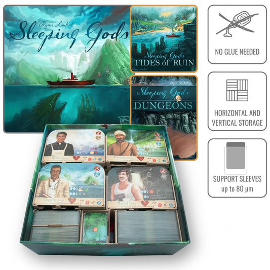 Sleeping Gods ALL IN - board game insert