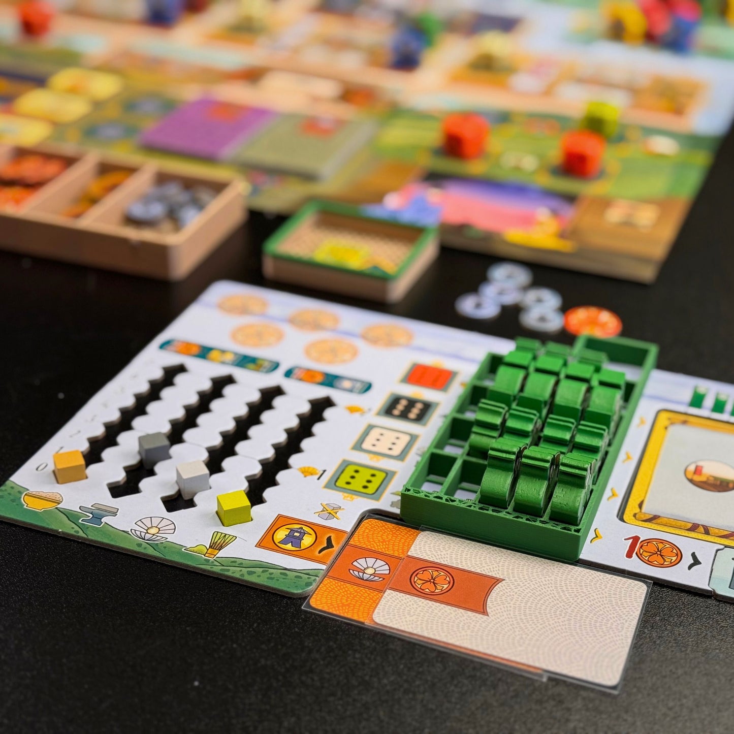 The White Castle - board game insert