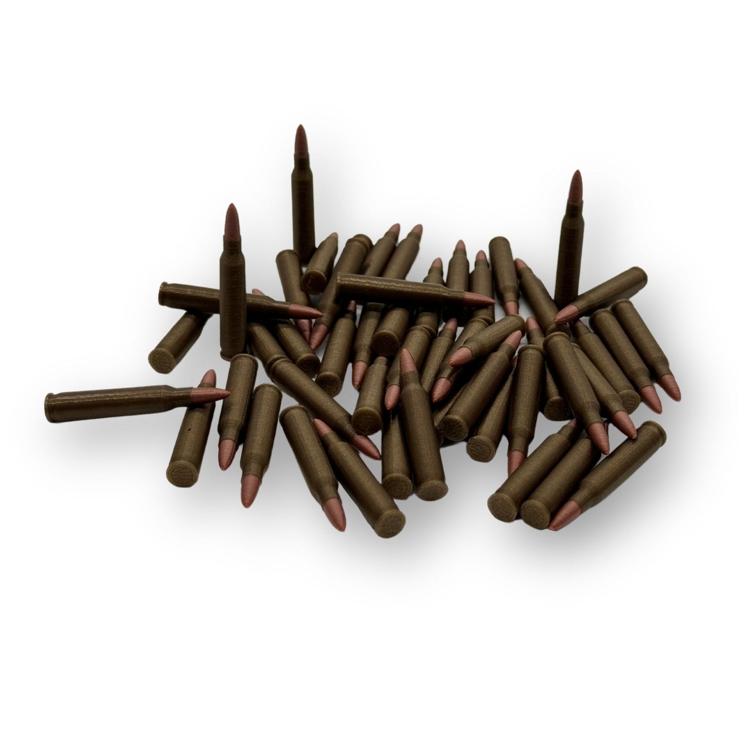 Rifle ammo - Upgraded tokens for board games - 10 pcs