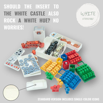 The White Castle - board game insert