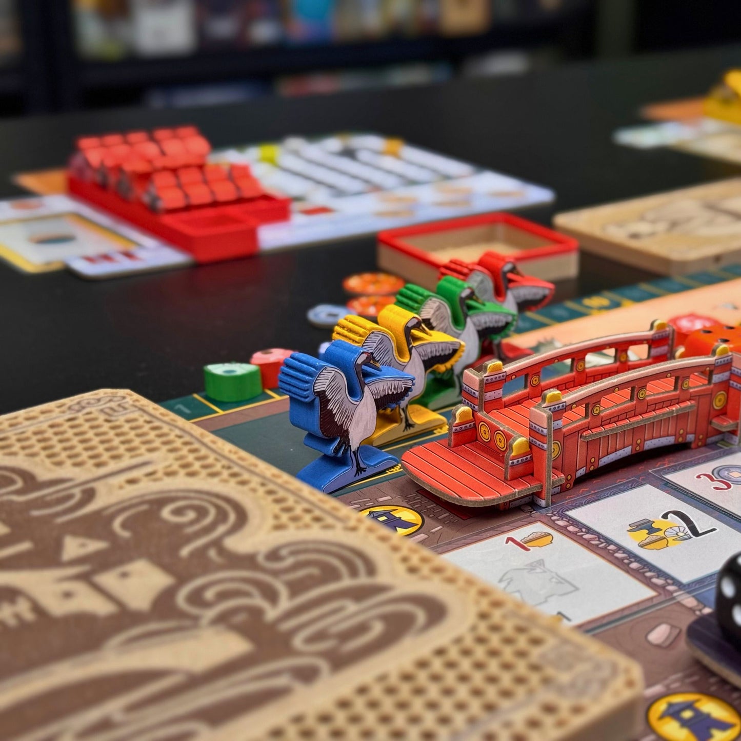 The White Castle - board game insert