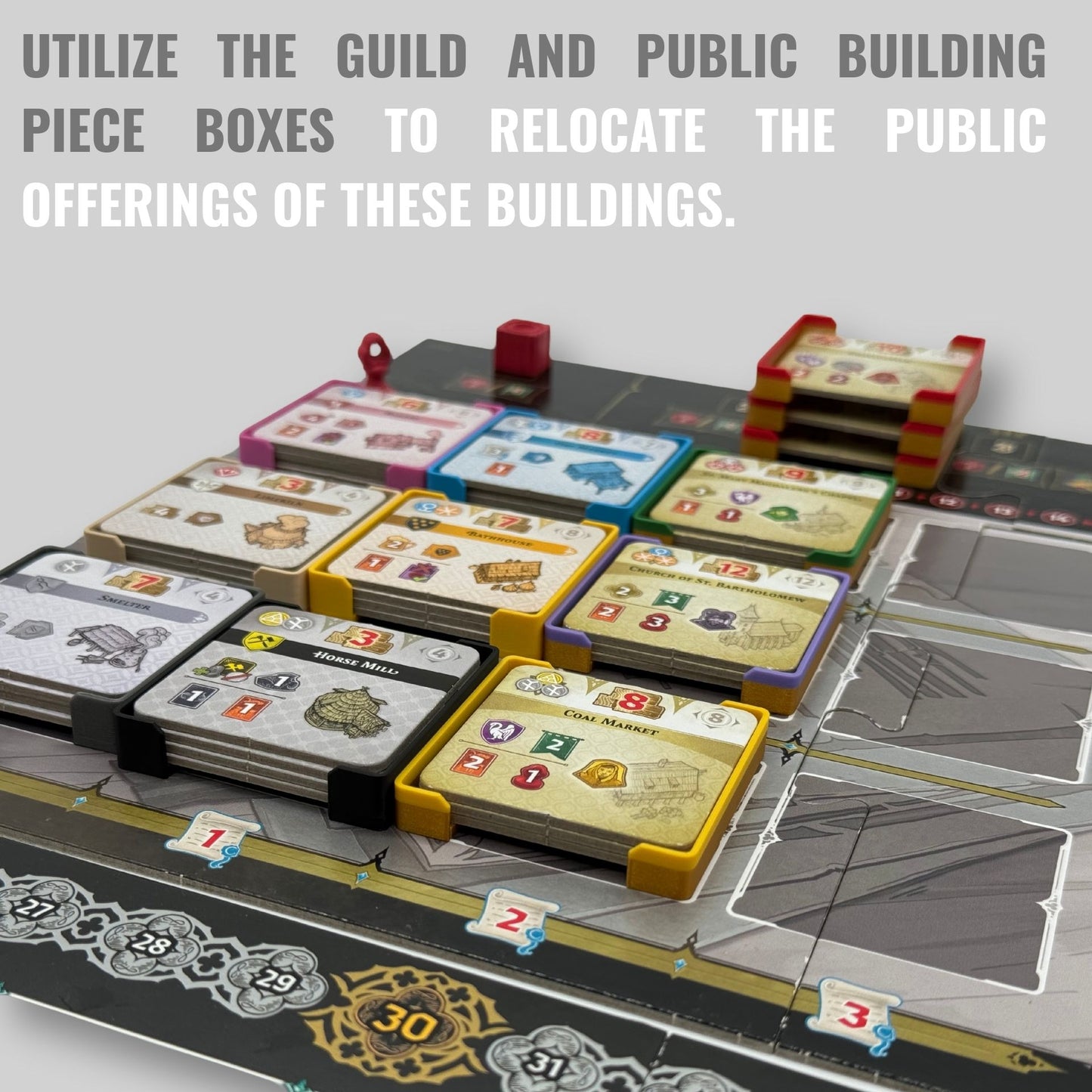 Kutná Hora: The City of Silver - board game insert