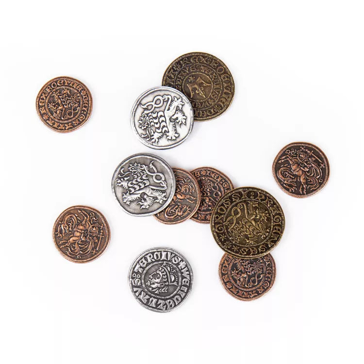 Universal Coins with Medieval Theme - 45 pcs