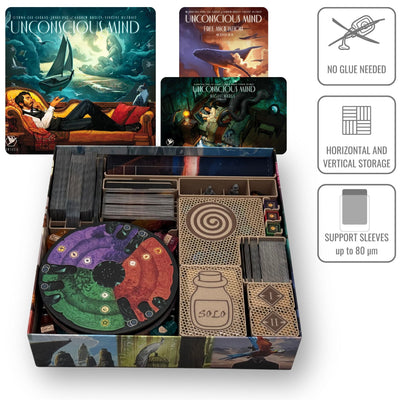Unconscious Mind - board game insert